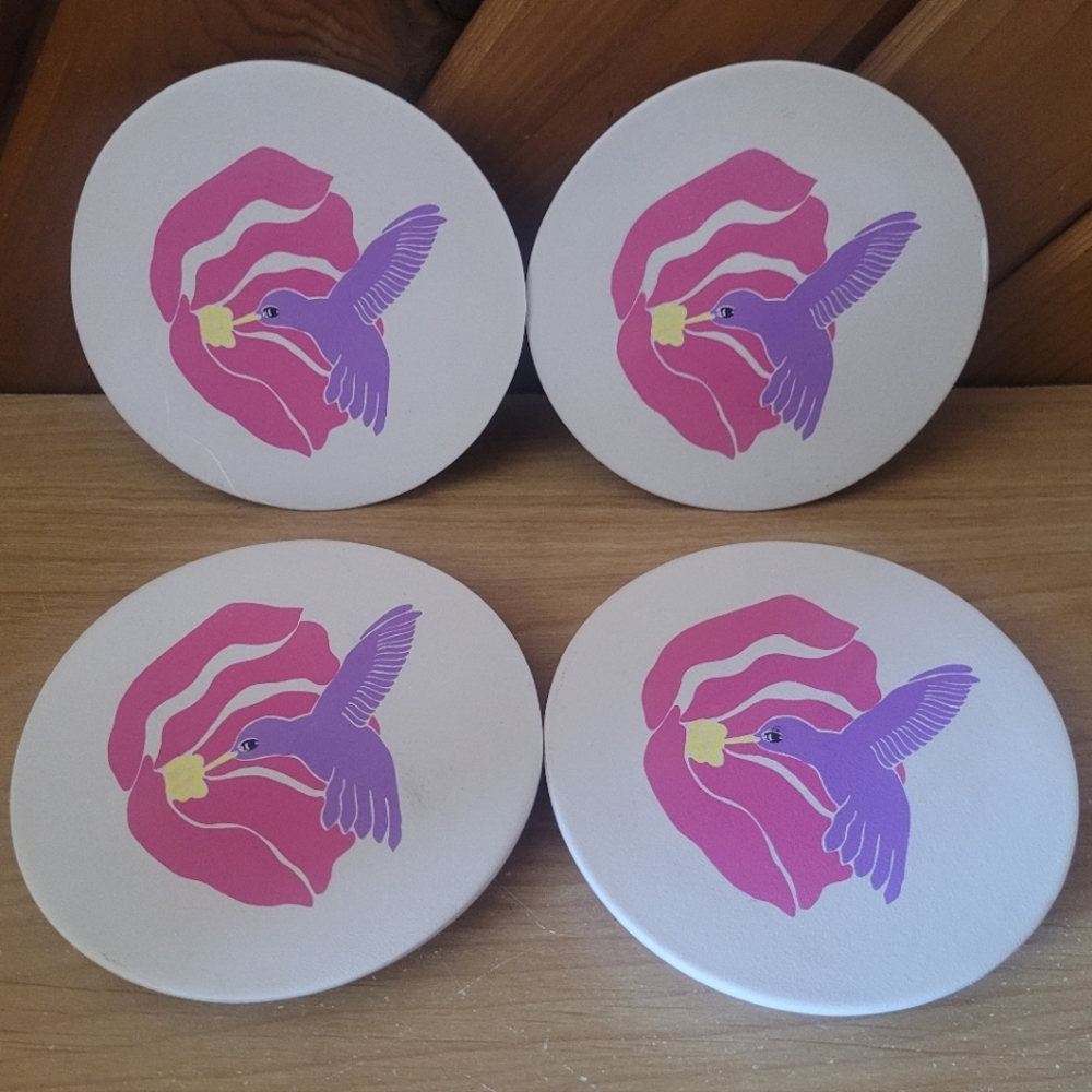 Hummingbird Coasters